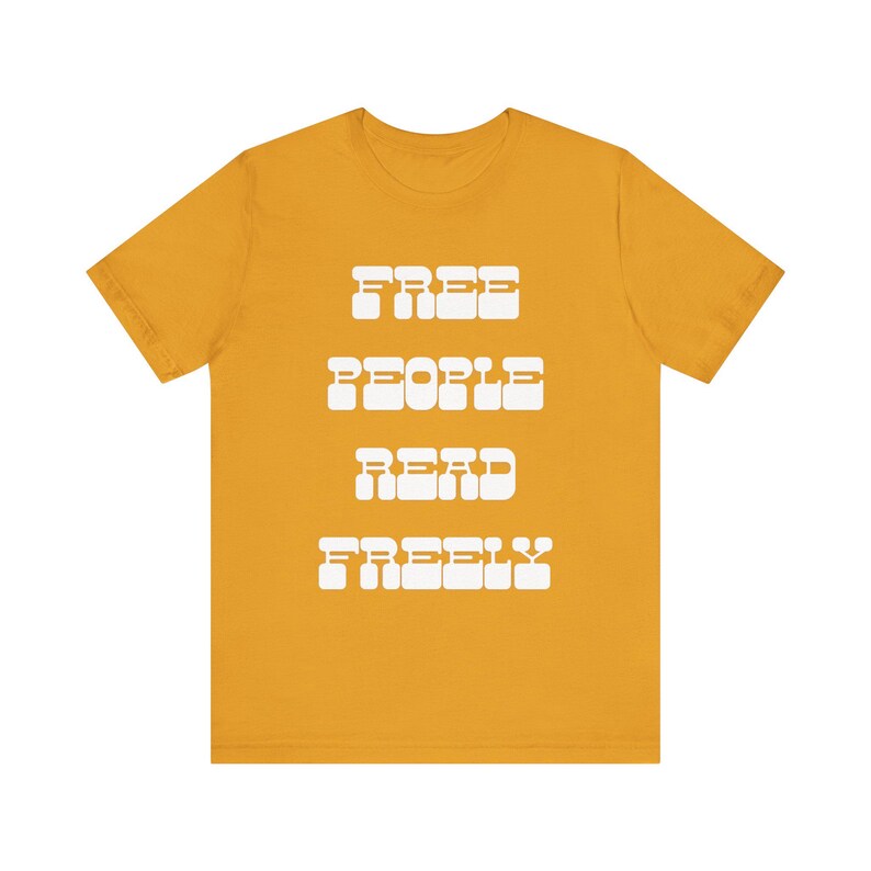 Free People Read Freely Intellectual Freedom Unisex Jersey Short Sleeve Tee Bild 8