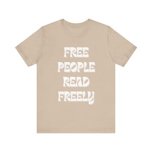 Free People Read Freely Unisex Jersey Short Sleeve Tee image 6