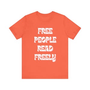 Free People Read Freely Unisex Jersey Short Sleeve Tee image 3
