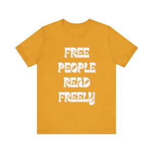 Free People Read Freely Unisex Jersey Short Sleeve Tee image 8