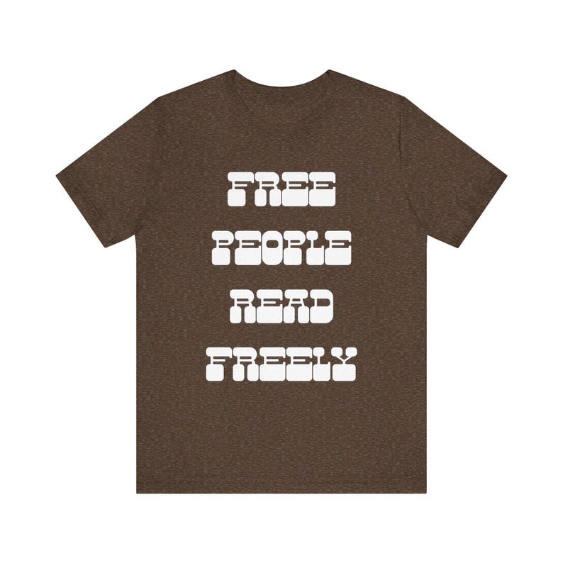 Free People Read Freely Intellectual Freedom Unisex Jersey Short Sleeve Tee Bild 10