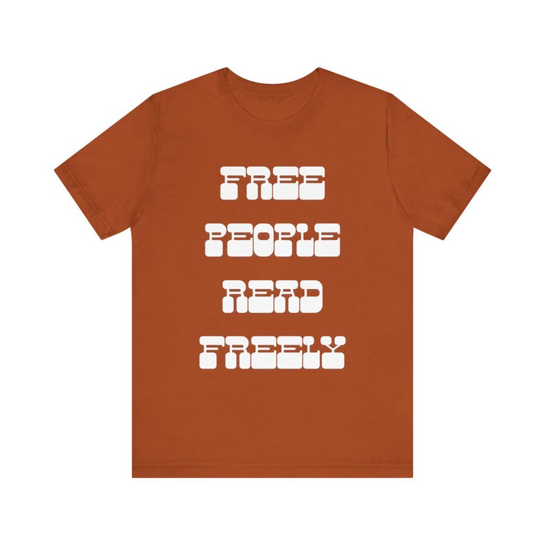 Free People Read Freely Intellectual Freedom Unisex Jersey Short Sleeve Tee Bild 9