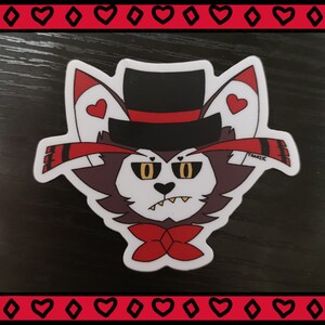 Husk Sticker - Hazbin Hotel Inspired - 3in - Husker Sticker
