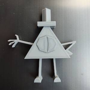 Mini Bill Cipher Statue - Cipher Hunt Statue - Gravity Falls Inspired (Updated)