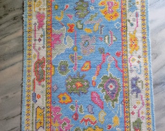 Modern oushak rug for living room, dinning room, kids room, hall