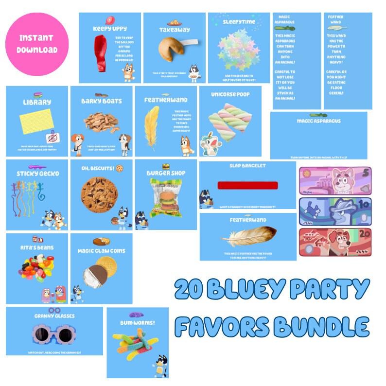 20-bluey-party-favors-digital-download-etsy for Bluey Party Favor Printables Free 20 Bluey Party Favors Digital Download - Etsy for Bluey Party Favor Printables Free