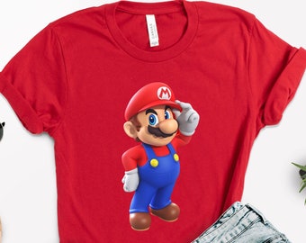 Super Mario Bros. Shirt, Retro Gamer Tee