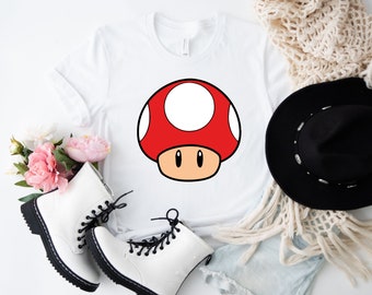 Super Mario Mushroom Shirt: Toad Tee, Kids Birthday Gift