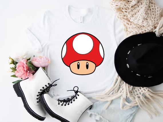 Super Mario Mushroom Shirt: Toad Tee, Kids Birthday Gift