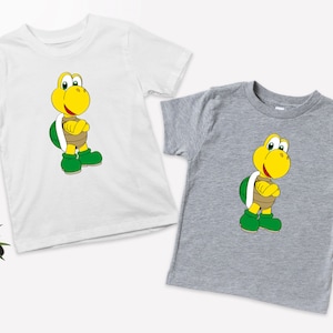 Koopa Troopa Shirt, Cute Koopa Troopa Shirt, Super Mario Shirt, Birthday Gift, Retro Game Shirt,Gift for Gamer,Video Game Shirt,Koopa Troopa