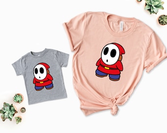 Retro Super Mario Shy Guy Shirt, Gamer Gift