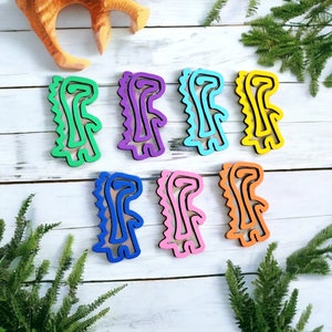 Dinosaur Bookmarks | Kids | Back to School | Stocking Stuffers | Party Favors