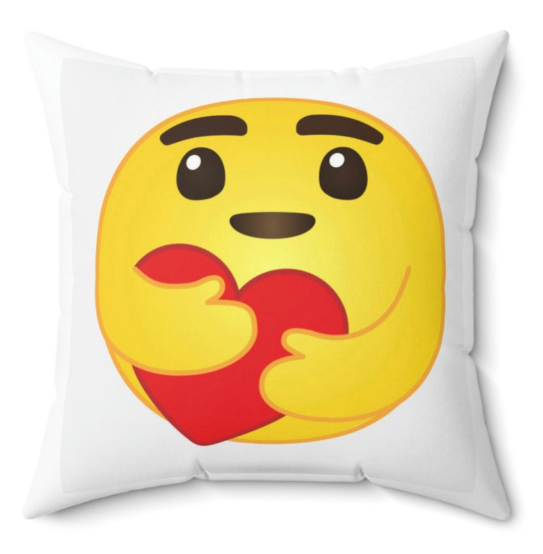 Cuddle Emoji Cushion Etsy