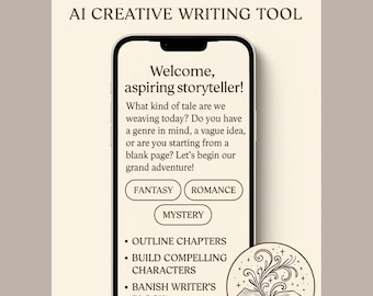 Story Weaver™ AI Custom GPT | Chapter-by-Chapter Story Planner + Character Builder | Writer’s Block Cure | Digital Writing Assistant