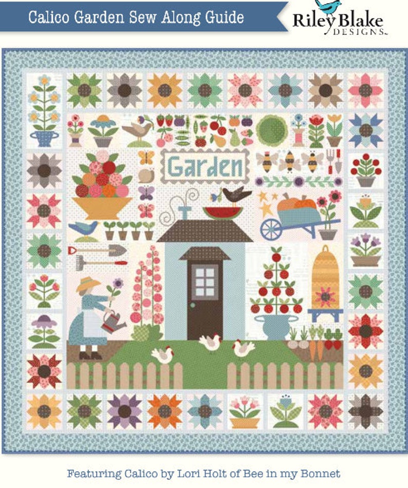 Calico Garden Sew Simple Shapes by Lori Holt of Bee in My and