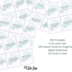 Download digitale, Carte di affermazione, Mamme single, Motivazione della madre, Carte di affermazione positiva, Manifestazione di pensieri positivi