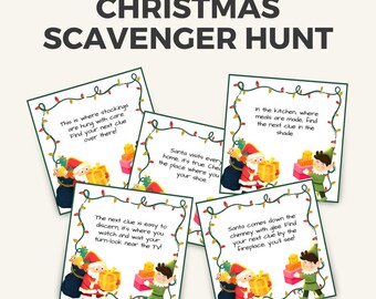 Introducing the Ultimate Christmas Scavenger Hunt: A Festive Adventure for the Whole Family!