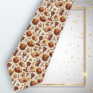 Catholic Sacrament tie | First Communion tie for men | Church Tie | OCIA Mass | Confirmation tie