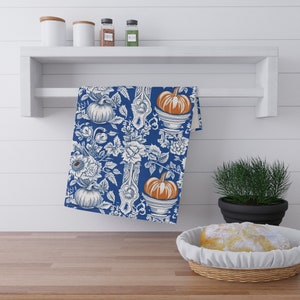 L Kitchen Dish Towels, Teal Vintage Floral Kitchen Dish Towels, Polyester  Absorbent Dryer Cloth, Tea Towel, Hand Towel For Cooking, Baking, Farmhouse  Home Decor - Temu