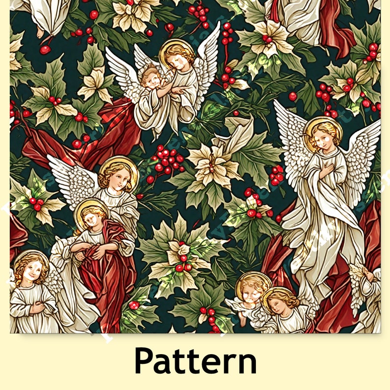 Christian Christmas Wrapping Paper 