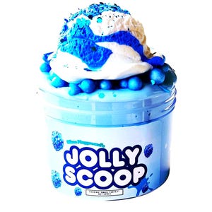 Jolly Scoop Slime, slime gifts, asmr, slime shop, diy slime kit, slime gifts, butter slime, Peachy, FAST shipping