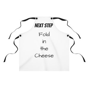 SCHITT&#39;S CREEK David and Mouyra Rose Fold In the Cheese Apron Free Domestic Shipping