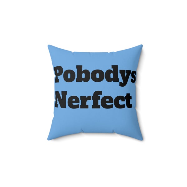 POBODYS NERFECT Spun Polyester Square Pillow