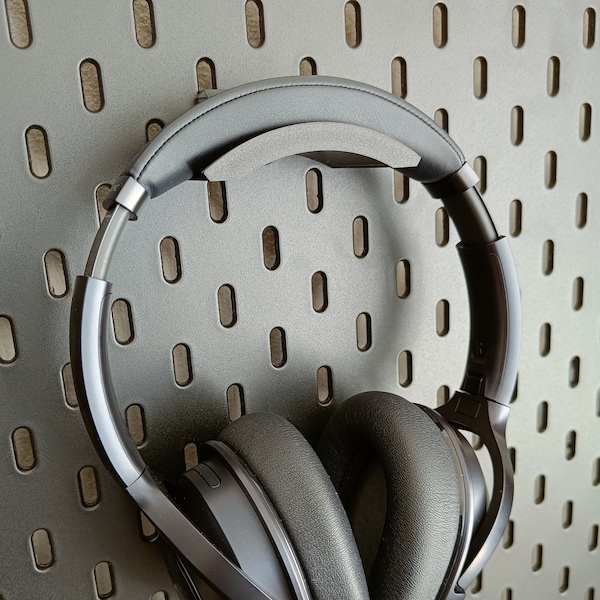 IKEA SKADIS headphone mount | Accessory for Ikea Skadis perforated board