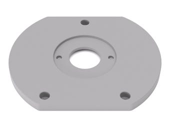 Piastra adattatrice per manicotti di copia compatibile con l'unità di immersione Bosch AdvancedTrimRouter | Piastra scorrevole compatibile con fresatrici Bosch