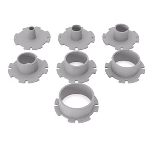 Kopieerringenset compatibel met Bosch frezen – type A