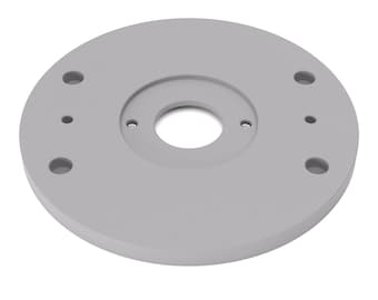 Piastra adattatrice XL per manicotti di copia, compatibile con l'unità di immersione Makita 195563-0 | Piastra scorrevole maggiorata compatibile con fresatrici Makita