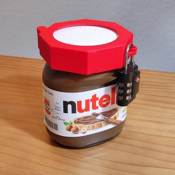 Nutella-Schloss | Schutz vor Nutella-Dieben
