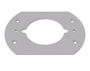 Piastra di base adatta per unità di immersione Makita 195563-0 | Piastra scorrevole adatta per fresatrici Makita