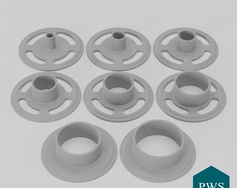 Copy sleeve set for Makita RP/RT/3612/3620 | Copy rings for Makita routers