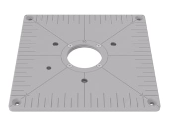 Insert Plate Compatible with Bosch GKF 1600 Plunge Base