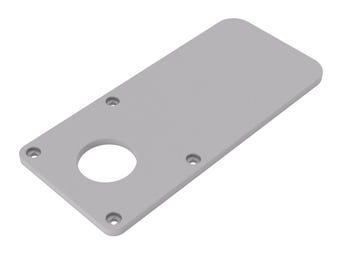 Piastra di base XL adatta per Bosch GKF 550 | Piastra scorrevole maggiorata adatta per fresatrici per bordi Bosch