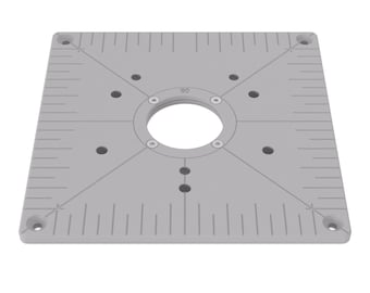 Insert Plate Compatible with Bosch POF 1200 AE/1400 ACE