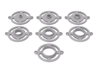 Copy bushing set suitable for Parkside routers and edge routers | Copy rings suitable for Parkside routers - Type B