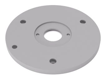 Piastra adattatrice per manicotti di copia, compatibile con l'unità di immersione Bosch GKF 1600 | Piastra scorrevole compatibile con fresatrici Bosch