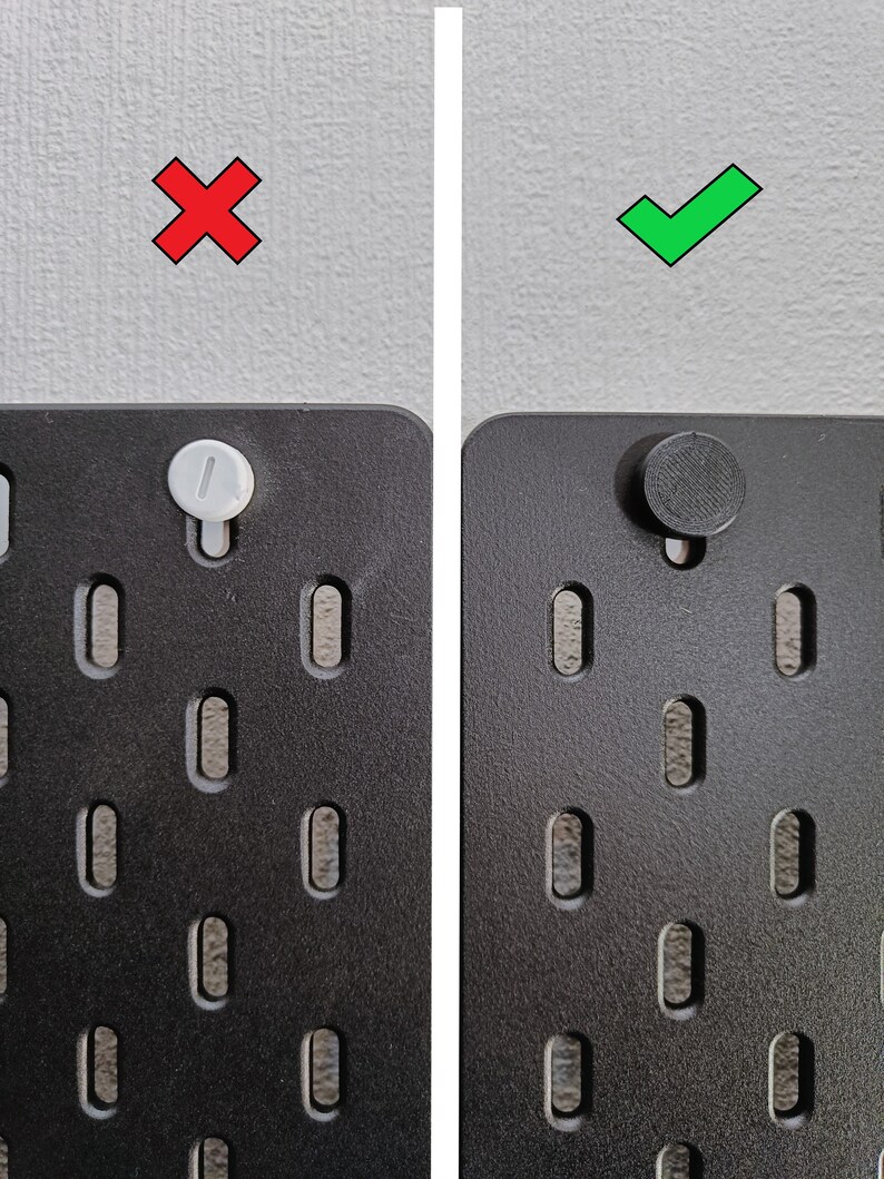 IKEA SKADIS Mounting Screw Cover Accessory for Ikea Skadis Etsy