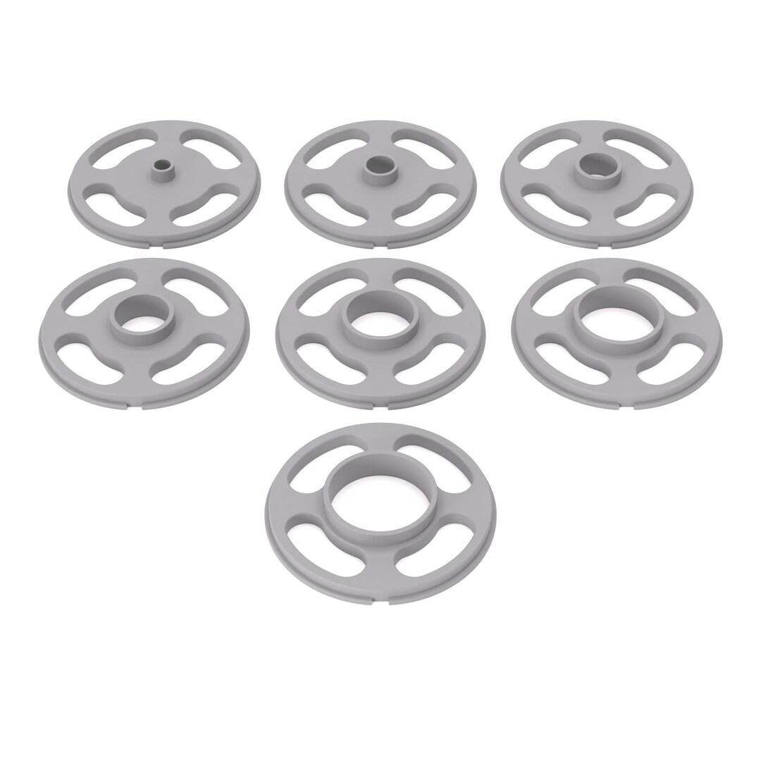 9-Piece Brass Precision Template Guide Set (RT-TGS 9-Piece Brass Precision Template Guide Set (RT-TGS