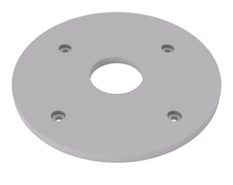 Piastra di base XL adatta per fresatrici per bordi Bosch AdvancedTrimRouter 18V-8 | Piastra scorrevole maggiorata adatta per fresatrici per bordi Bosch