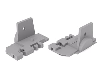 End caps suitable for Velux blackout blinds - Reinforced version | Spare part 948595