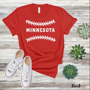 Minnesota Baseball T-Shirt, Baseball T-Shirt, Minnesota Sports Shirt