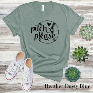 Pitch Please Baseball T-Shirt, Baseball Shirt