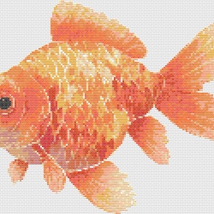 Summer Fish Cross Stitch Pattern Hawaii Vacation Cross Stitch printable PDF file Cross Stitch Chart Instant Download PDF