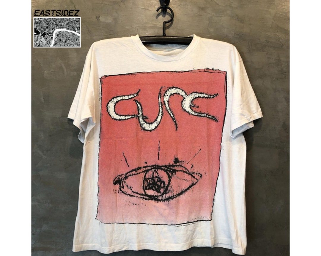 The Cure Tshirt the Cure Tour Merch, the Cure Wish, the Cure Robert