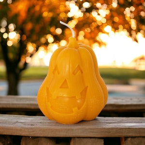 Pumpkin Halloween Candle | Autumn Harvest Candle | Soy wax