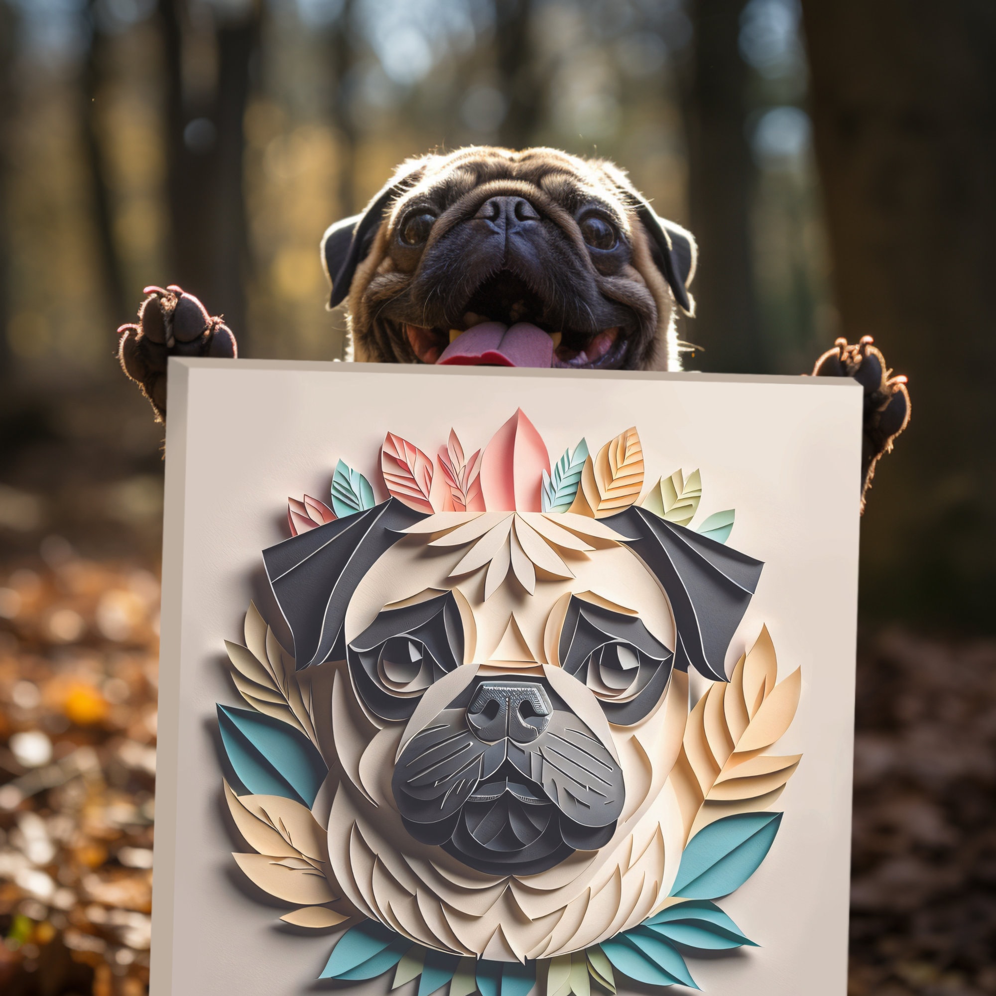 Pug Items Etsy
