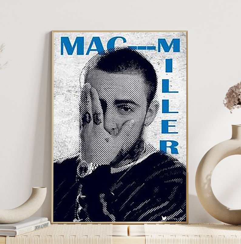 Mac Miller Congratulations Lyrics Poster Mac Miller Gift Mac Etsy